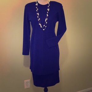 Talbots Petites Wool Blend knit dress Size 10 - 12